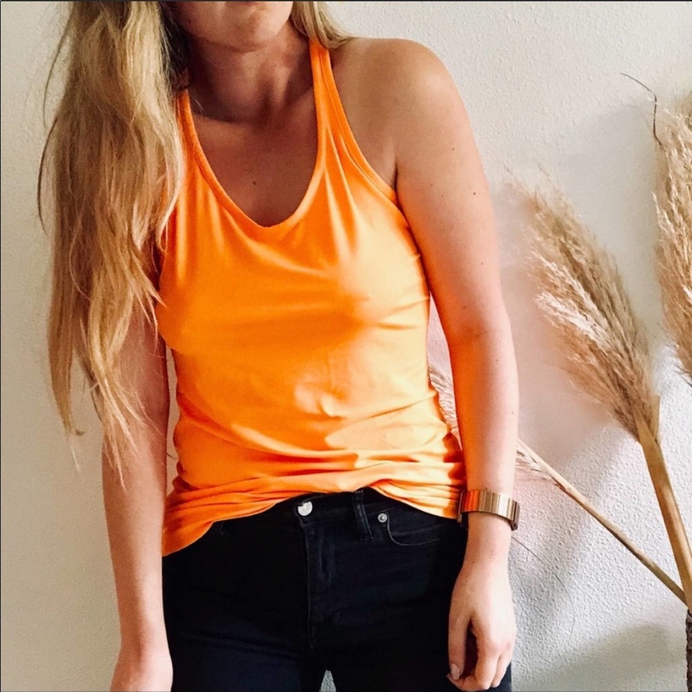 ❌SOLD❌ Nike Dri Fit Racerback Orange Workout Tank Top M